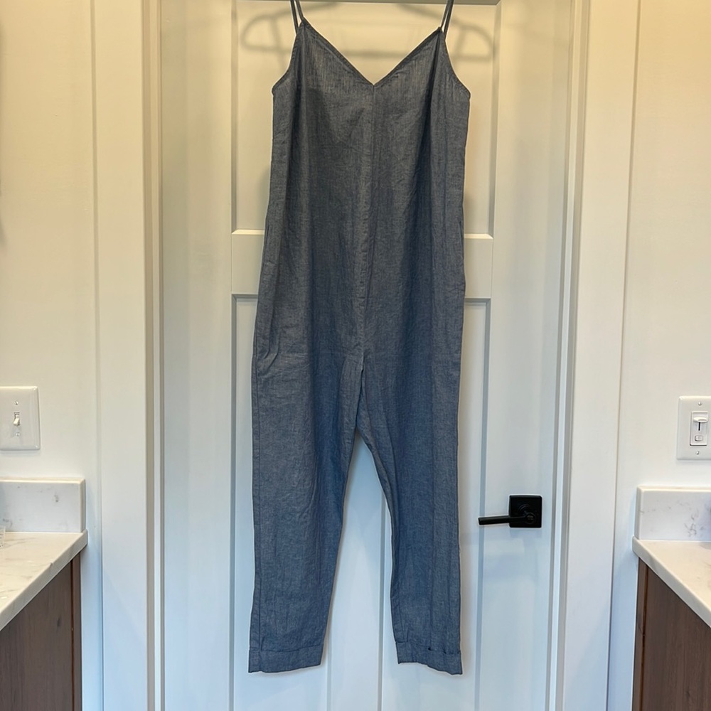 HATCH COLLECTION chambray jumpsuit